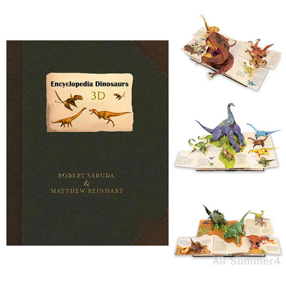 DinoWorld™ Pop-Up Encyclopedia 🦕📘 Dinosaurs That Come Alive