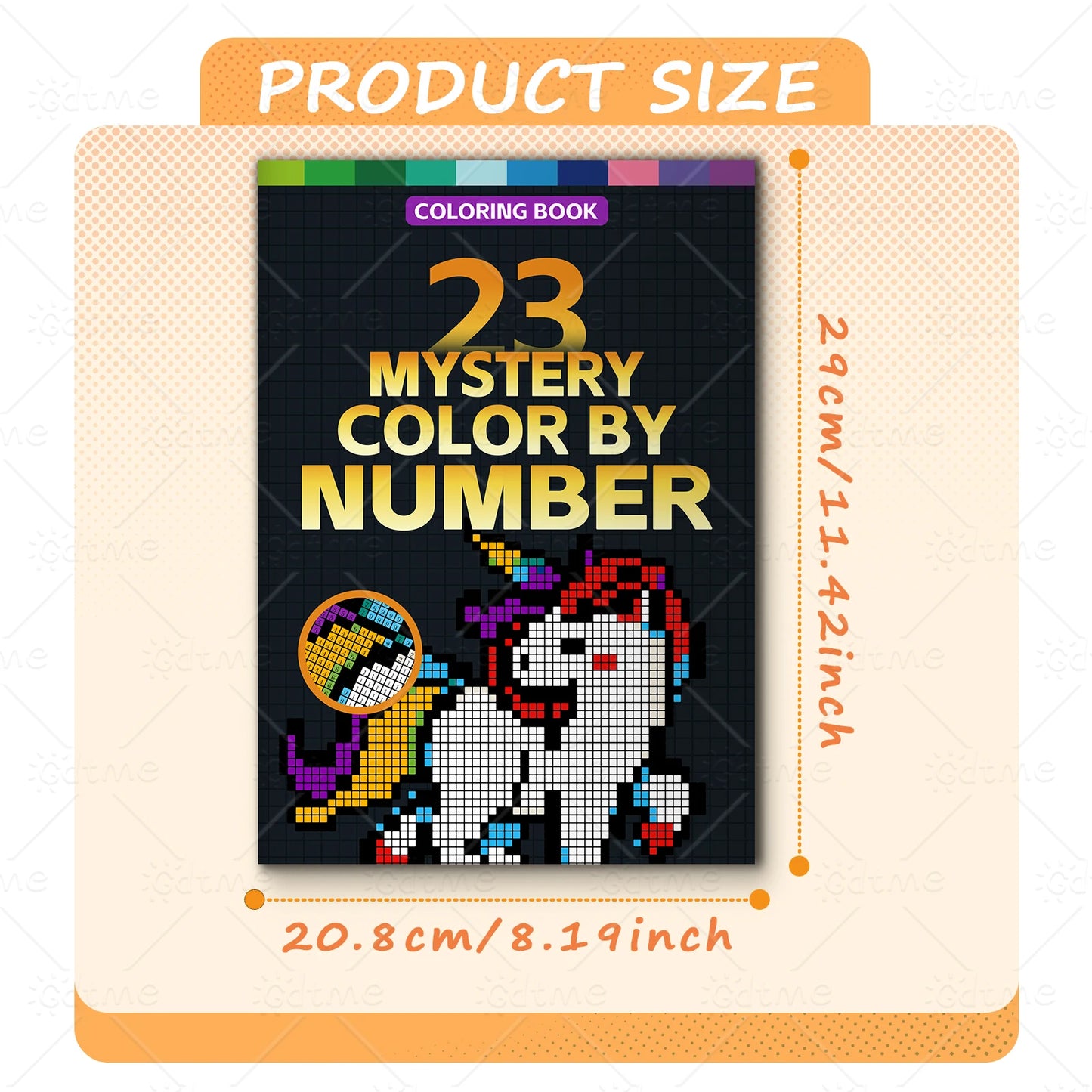 ColorQuest™ 100-Quest Art Book 🎨🗺️ Relax. Color. Discover.