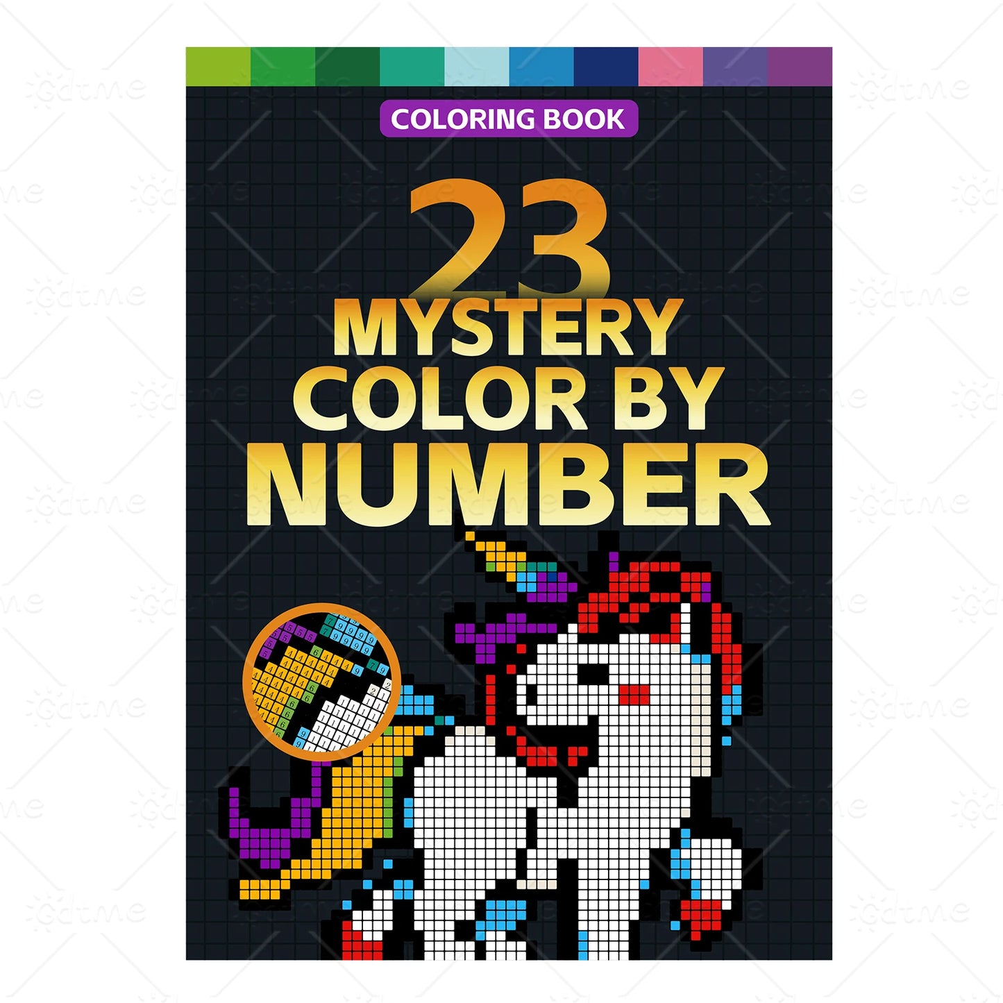 ColorQuest™ 100-Quest Art Book 🎨🗺️ Relax. Color. Discover.