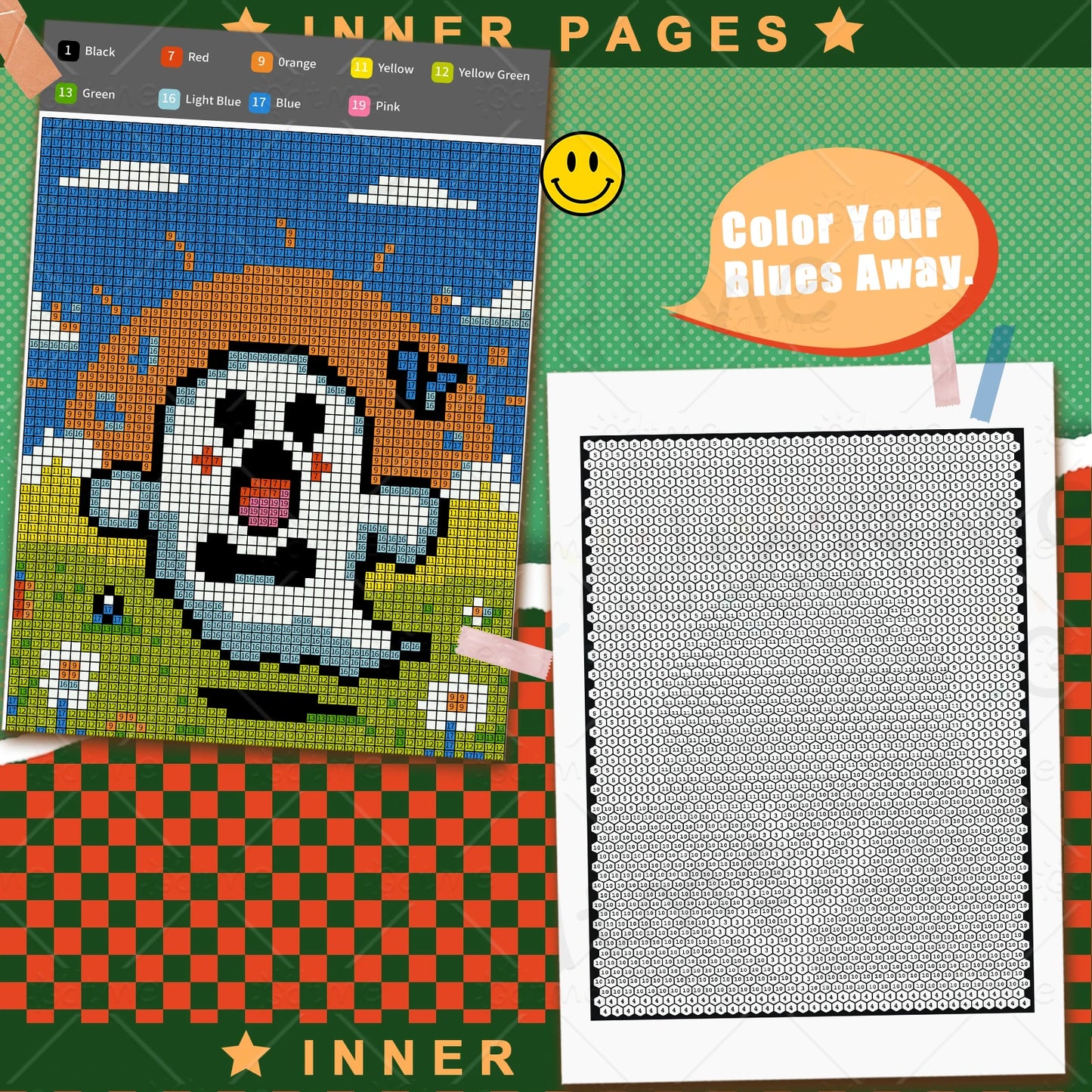 ColorQuest™ 100-Quest Art Book 🎨🗺️ Relax. Color. Discover.